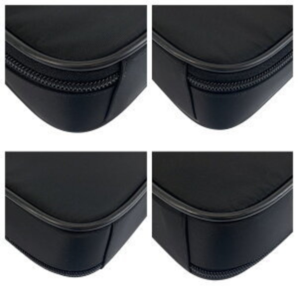 Prada Black Briefcase Triangular Bag Business Tes… - image 3